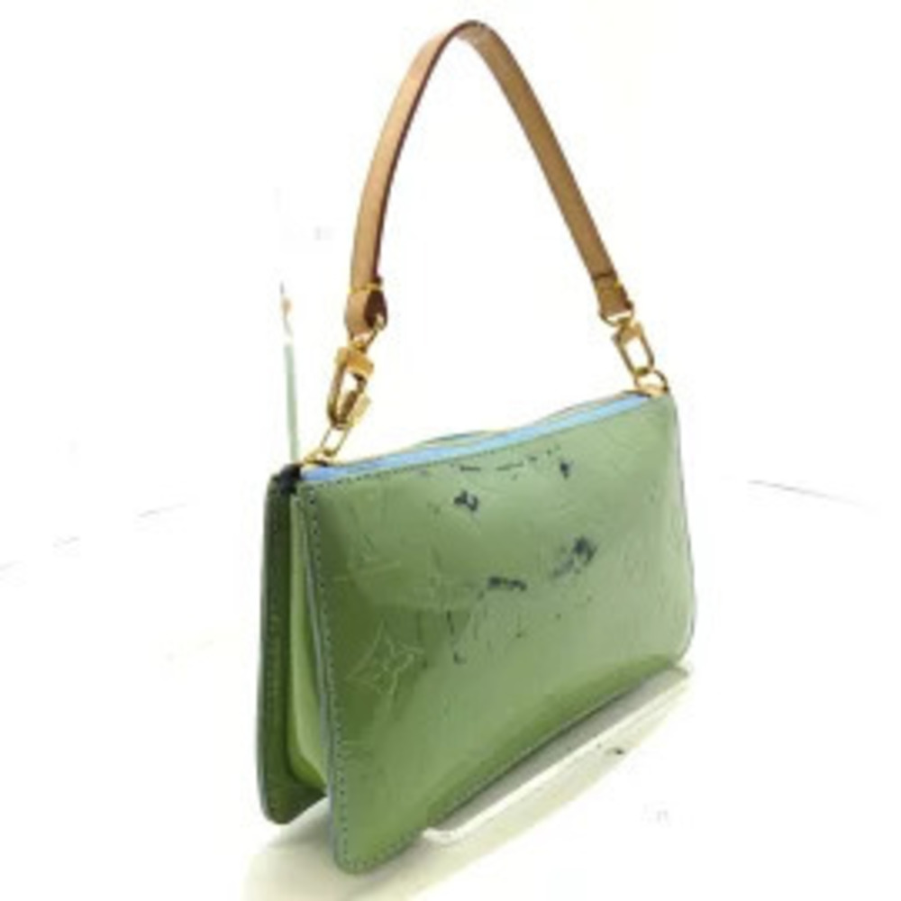 Louis Vuitton Lexington Handbag Baby Blue Patent Vernis Leather Monogram